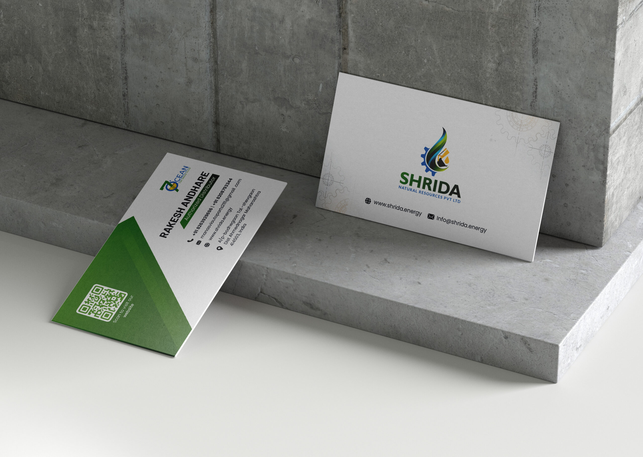 Business Card on _Mockup