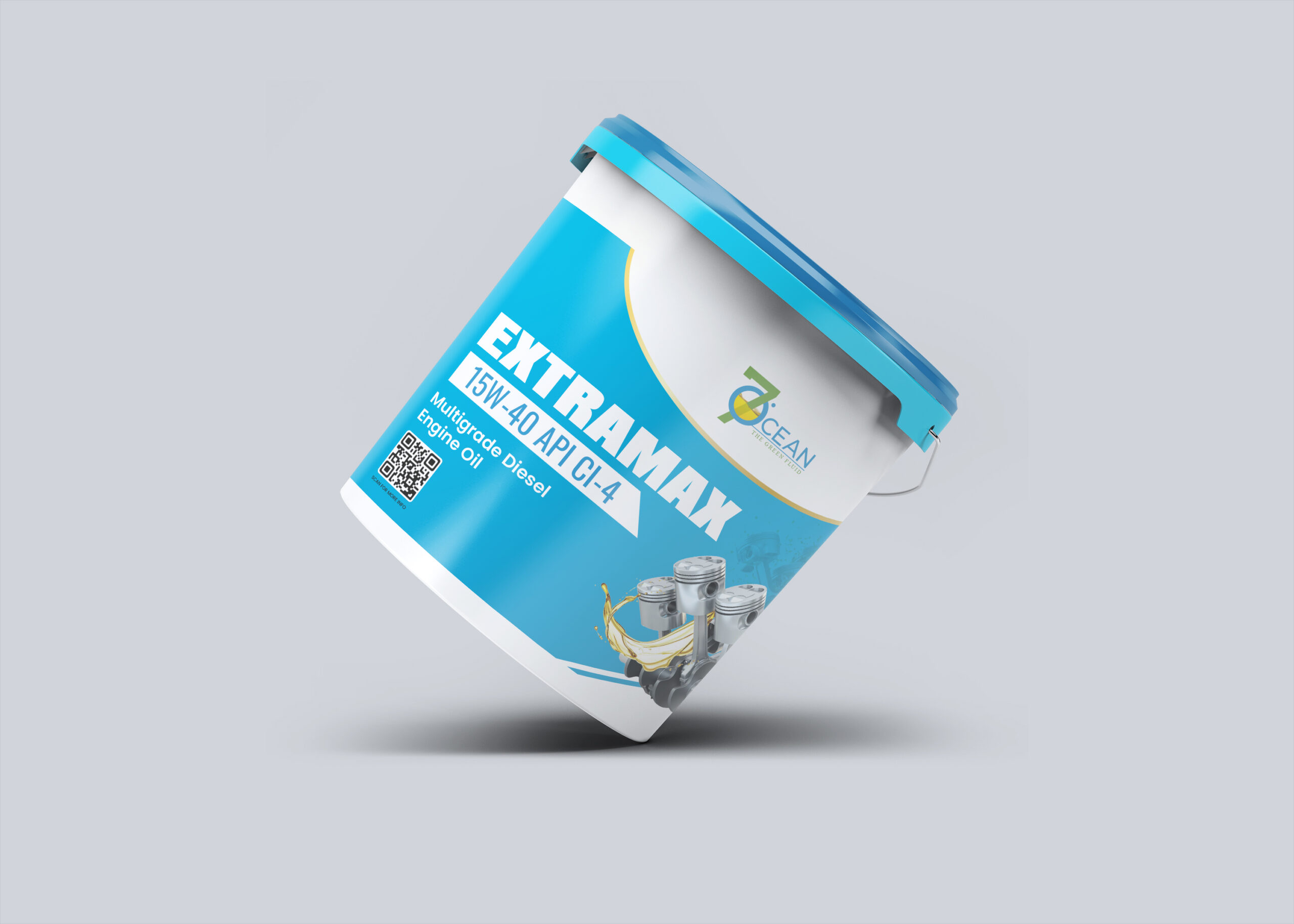 Free Plastic Paint Bucket Mockup2